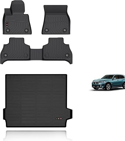 KELCSEECS X5 floor mats and cargo liner — 2019–2026 listing