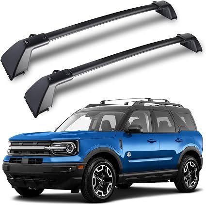 Aceavy Ford Bronco Sport on-road roof crossbars — trim-specific 2021–2025 listing