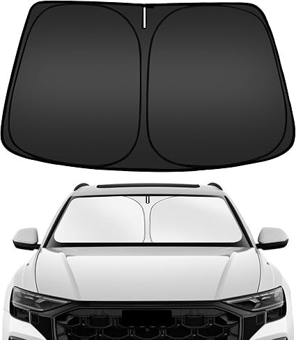 ARISMOTOR Audi Q8 windshield sunshade — 2019–2026 listing