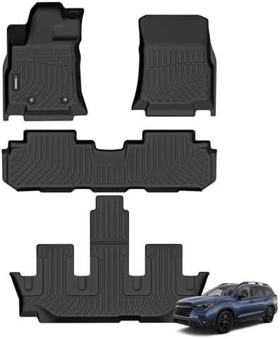 ANBINGO Subaru Ascent three-row floor mats — selected listing