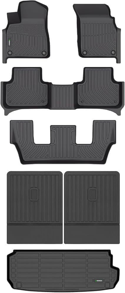 ANBINGO Audi Q7 floor and cargo liner full set — 2020–2025 listing
