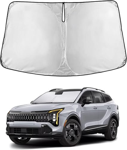 EcoNour Kia Sportage NQ5 windshield sunshade — 2023–2026 listing