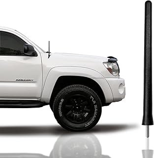 Antenna Mast for Toyota Tacoma 2005- 2015 Black Automotive Antenna Replacement for Cars, Trucks & SUV - AM FM Radio Compatible - Car & Truck Exterior Accessories for Men & Women, 6 3/4"