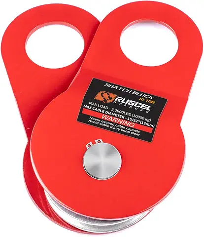 RUGCEL recovery winch snatch block