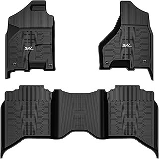 3W Floor Mats for 2013-2018 Dodge Ram 1500/2500/3500 Crew Cab