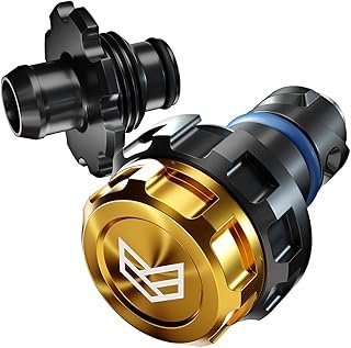 RONIN FACTORY Ford F150 Oil Drain Plug 2015+ F150 Raptor Mustang (Ford Bronco V6) (2024+ Ford Ranger/Raptor) Replacement Yellow Plastic Engine Oil Drain Plug BC3Z-6730-A / FT4Z-6730-A / KX6Z-6730-B