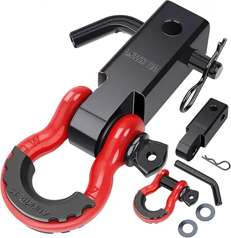 Two-inch recovery hitch receiver