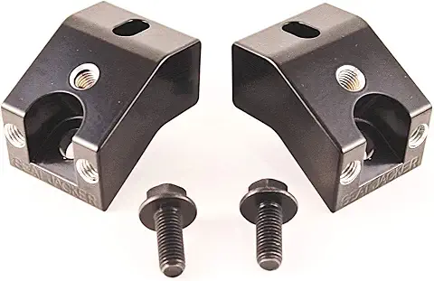 Front Seat Jackers® - Made in USA, Seat Riser, Seat Spacer, DDI Original Design, Solid Aluminum, Factory Grade or Better Hardware, Compatible with Toyota Tacoma, 4Runner, FJ, and Lexus GX