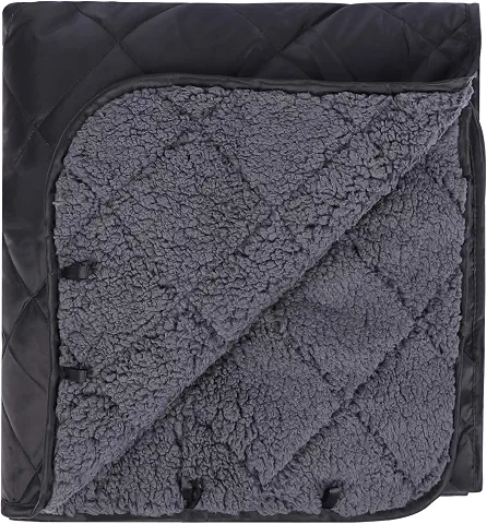 REDCAMP fleece-lined camping blanket