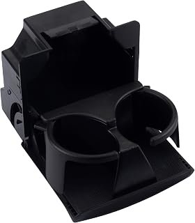 Dasbecan Rear Center Console Cup Holder Compatible with Nissan Titan 04-15
