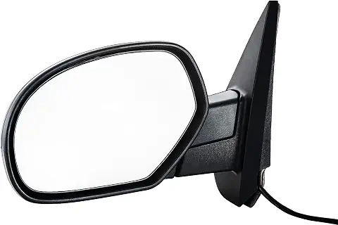 Side View Mirror Replacement Fit for 07-13 for Chevy Silverado 1500 2500 HD 3500 HD for GMC Sierra 1500 2500 for GMC Yukon/Yukon XL 1500 Power Heated Manual Folding Driver Side Mirror.