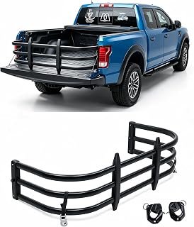 Truck Bed Extender for Ford Ranger, Maverick, Chevy Colorado, GMC Canyon, Nissan Frontier Pickup Trucks, 24" Bed Extension,Made of High‑Strength Aluminum Alloy & Nylon Construction