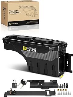 YHTAUTO Passenger Side Truck Bed Storage Tool Box for Nissan Titan