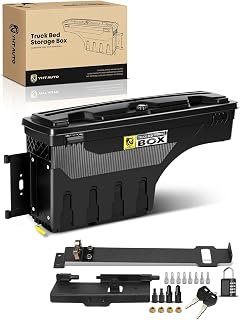 YHTAUTO Driver Side Truck Bed Storage Tool Box for Nissan Titan