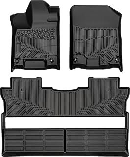 Ridgeline Floor Mats - Car Mats for Honda Ridgeline Crew Cab 2017-2026, All Weather Floor Mats for Ridgeline Accessories, Heavy Duty Rubber Mats, Car Accessories