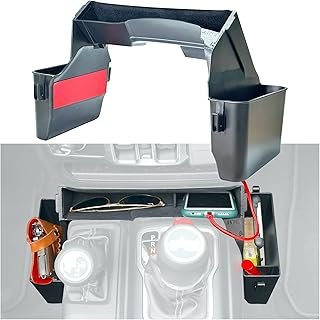 4 Hooks Center Console Organizer for Jeep Gladiator & Wrangler JL JLU