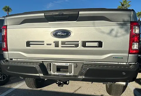 F-150 Tailgate Emblem Letter Inserts - Compatible with 2021-2026 F-150