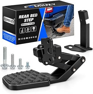 Tailgate Truck Bed Step Fit Dodge Ram 2500 3500 2019 2020 2021 2022 2023 2024 2025 2026 Rear Retractable Bumper Step Replaces 82215842AG 82215842AH 82215842AD 82215842AE 82215842AF