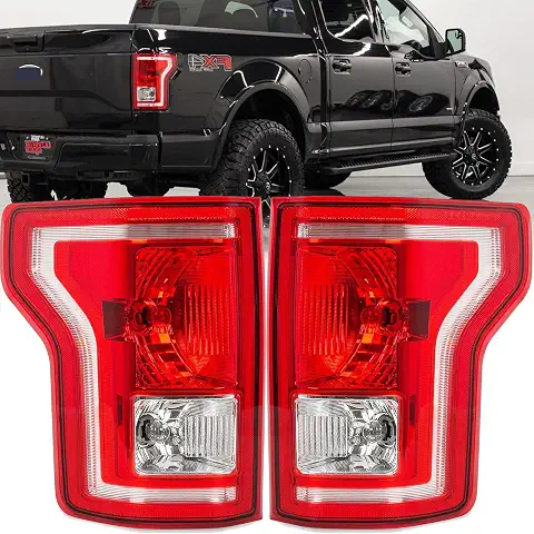 Tail Lights Housing Compatible With 2015 2016 2017 Ford F150 F-150