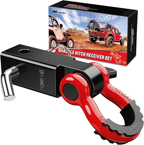 Nilight shackle hitch receiver