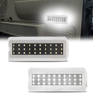 Led Interior Courtesy Door Reflector Lights for Ford F250 F350 F450 F550 Super Duty Accessories 1999-2007,Excursion Door Panel Led Lights 2000-2005, Pack of 2 White, F81z-2523820-AA