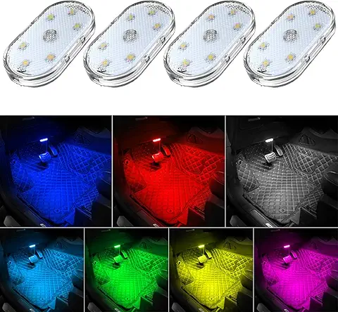 Rechargeable interior LED lights