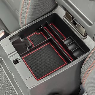 for 2025 2026 Nissan Frontier Center Console Organizer Tray 2022-2025 2026 Nissan Frontier (S/SV/Pro-X/Pro-4X/SL) Console Tray Frontier 2023 2024 2025 2026 Accessories Armrest Box Organizer