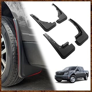 Muslogy Mud Flaps for 2022-2026 Ford Maverick（Not for Lobo Edition）