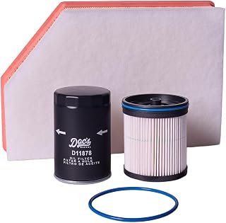 Doc's Diesel Filter Set DGF429+D11878+DPA11888 | Compatible with Chevrolet/GMC 6.6L Duramax 2500HD, 3500HD 2020+ | Replaces TP1015, 12684038, 84554703
