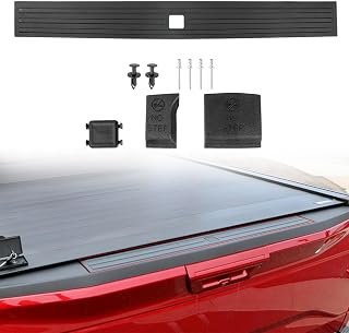 Tailgate Molding Top Trim Cap Compatible with 2015 2016 2017 2018 2019 2020 Ford F-150 F150 Flexible Step Center Piece Protector Cover Replaces FO1904135