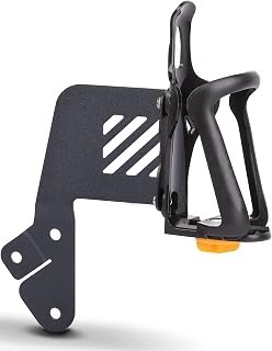 Savadicar Door Cup Holder Compatible with Jeep Wrangler (JL) & Gladiator (JT) 2018-2026+, Fit Standard Bottles 2.2 to 3.1 Inch, Extension Accessories for Jeep, Right Side, Black