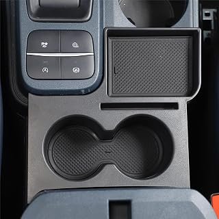 Center Console Cup Holder Organizer Tray for Ford Maverick 2022-2025, Insert Assembly Storage Box Interior Accessories Armrest Organizer