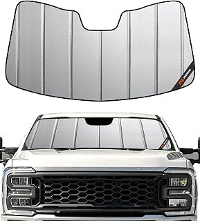 Windshield Sunshade for Ford F-250/F-350/F-450/F-550/F-600 Super Duty 2023-2026 Front Window Sun Shade - Safeguard