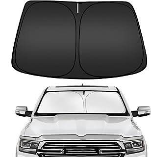 ARISMOTOR Windshield Sun Shade for Dodge Ram 1500 2019-2026 2027