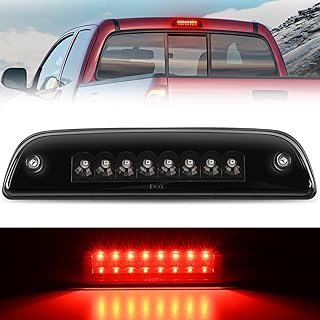 Nilight Third Brake Light for Toyota Tacoma 1995-2016, Smoked Lens