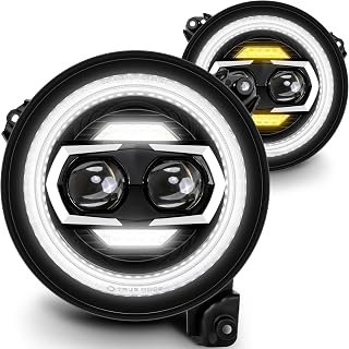 TRUE MODS 9 Inch LED Headlights for 2018-2026 Jeep Wrangler JL Gladiator JT