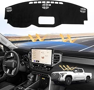 Sunsdrew Dash Cover for 2022-2025 2026 Toyota Tundra Dashboard Cover Mat
