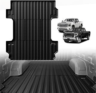 6.8FT Truck Bed Mat for 2020-2026 Chevy Silverado 2500 3500HD