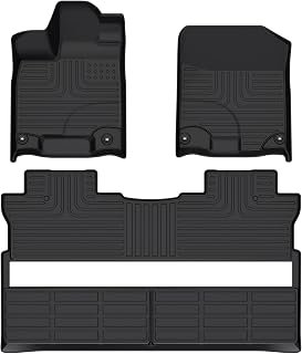 Floor Mats for Honda Ridgeline 2017-2026 All Weather Automotive TPE Floor Liners Anti-Slip Waterproof Honda Ridgeline Accessories (Car Mats)