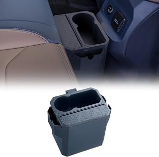 JOYTUTUS Trash Can Compatible with Ford Maverick 2022-2025 2026 Multi-Functional Rear Trash Bin with Cup Holder Ford Maverick Accessories