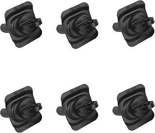 Tie Down Anchors Compatible with 2014-2023 Silverado Sierra 1500 2500 3500, 2015-2023 Colorado Canyon Truck Bed Cargo Tie Downs, 23146899 (6 Pack)
