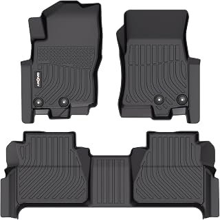 All Weather Car Floor Mats for Nissan Frontier 2022-2027 Crew Cab