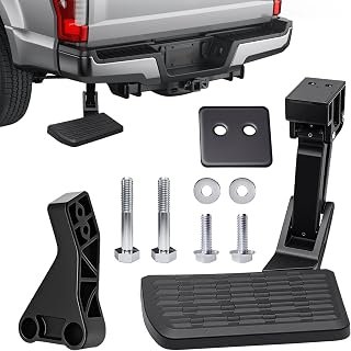 Retractable Rear Bed Step for 2009-2018 Ram 1500 2500 3500