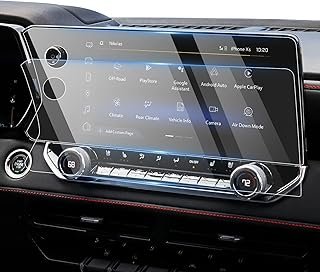 Karltys 2 Pack Screen Protector for 2026 2025-2023 Chevy Colorado ZR2 Z71 /GMC Canyon AT4 /Denali /AT4X /Elevation, 11.3-Inch Touchscreen Tempered GlassScreen Cover Anti Glare Colorado Accessories