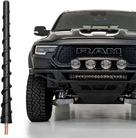 Short Antenna for Dodge Ram 1500 Ford F150 2009-2026, Ram 2500 3500 2010+, 7 Inch Antenna Replacement Truck F-150 Ram 1500 Accessories