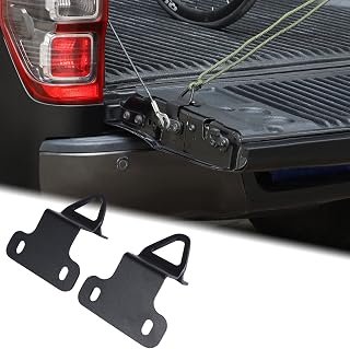 Car Tailgate Tie Down Anchor Bed Cleat Compatible with Ford Ranger 2015-2022 Heavy Duty Truck Tailgate Bed Tie Down Anchors Rings Trailers Hook Cargo Bolt Pickups Load Anchor Replacement Accessories