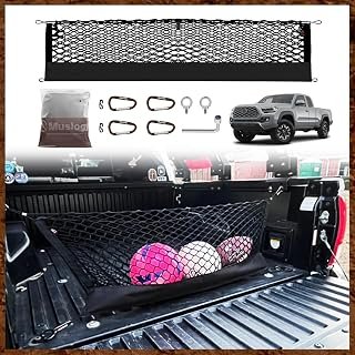 Muslogy Cargo Net for Toyota Tacoma 2005-2022 2023 Accessories