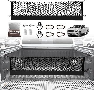 Muslogy Cargo Net for Nissan Titan 2017-2025 2026 Accessories