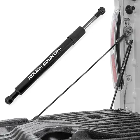 Rough Country Tailgate Assist for Ford F-150/F-250/F-350 Super Duty Truck 2WD/4WD (2015-2026) - Smooth, Safe & Controlled Tailgate Lowering