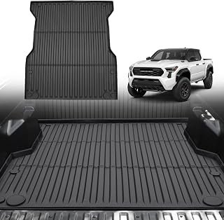 Truck Bed Mat for Toyota Tacoma 5FT 2024 2025 2026, All Weather Bed Liner for Tacoma Accessories, Heavy Duty Bed Mats, Car Accessories